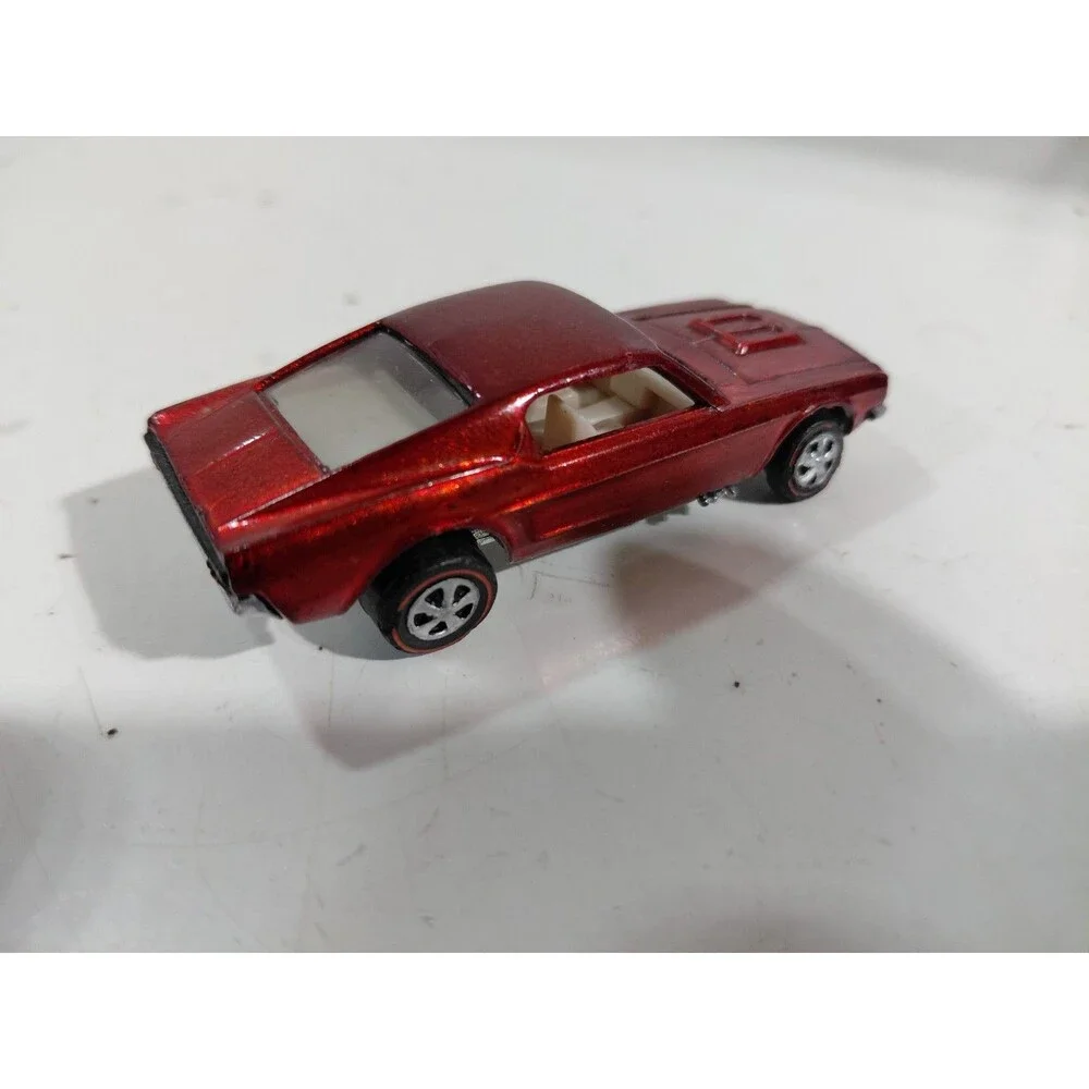 Hot Wheels 1:64 DieCast Red Line 1968 USA Custom Ford Mustang Muscle Car Repaint